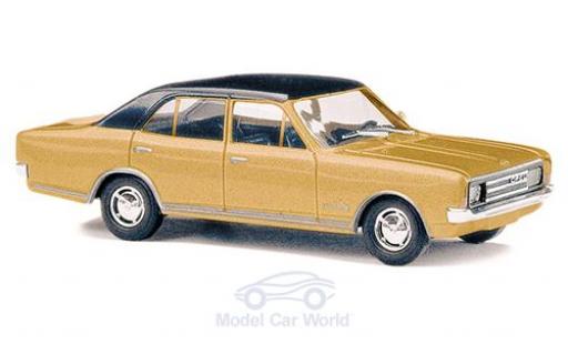 Modellautos Opel Rekord 1/87 Busch C gold/schwarz 1966 Opel Rekord 1/87 Busch C gold/schwarz 1966 modellautos