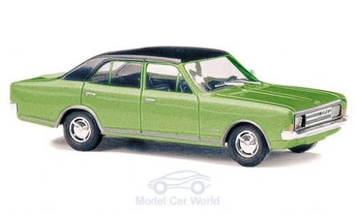 Modellautos Opel Rekord 1/87 Busch C mettalic grün/schwarz 1966 Opel Rekord 1/87 Busch C mettalic grün/schwarz 1966 modellautos