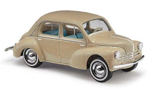 Modellautos Renault 4CV 1/87 Busch beige 1958 avec Weißwandreifen Renault 4CV 1/87 Busch beige 1958 avec Weißwandreifen modellautos