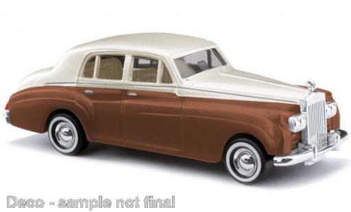 Modellautos Rolls Royce Silver Cloud 1/87 Busch mettalic beige/braun 1959 Rolls Royce Silver Cloud 1/87 Busch mettalic beige/braun 1959 modellautos