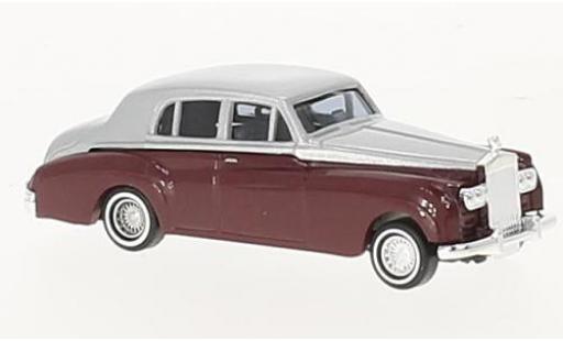 Modellautos Rolls Royce Silver Cloud 1/87 Busch mettalic rot/silber 1959 Rolls Royce Silver Cloud 1/87 Busch mettalic rot/silber 1959 modellautos