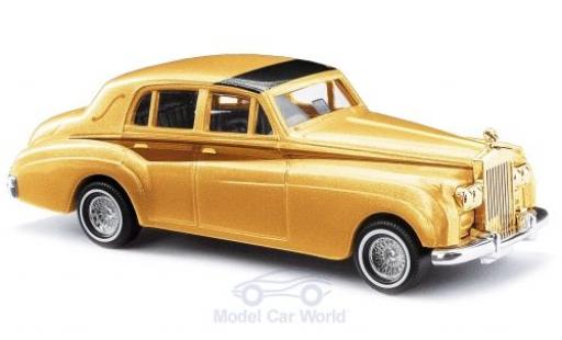 Modellautos Rolls Royce Silver Cloud 1/87 Busch mettalic gelb/braun 1959 Rolls Royce Silver Cloud 1/87 Busch mettalic gelb/braun 1959 modellautos
