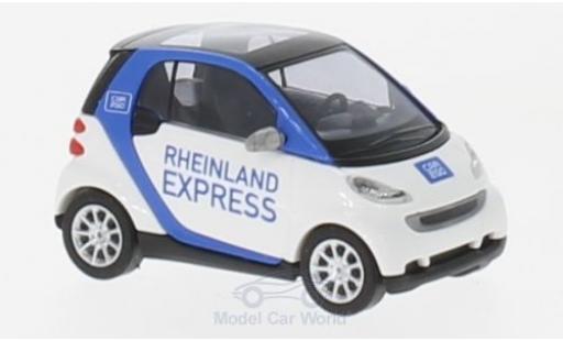Modellautos Smart ForTwo 1/87 Busch Fortwo Rheinland Express 2007 Car2go Smart ForTwo 1/87 Busch Fortwo Rheinland Express 2007 Car2go modellautos