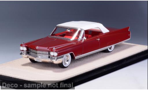 Cadillac Eldorado 1/43 Stamp Models Biarritz rot/weiss 1963 1:43