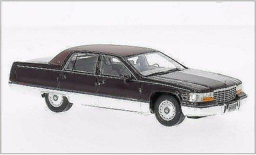 Cadillac Fleetwood Brougham 1/43 Neo mettalic rot 1994 modellautos