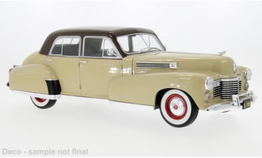Cadillac Fleetwood 1/18 MCG Series 60 Special Sedan beige/braun 1941 1:18 modellautos