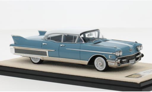 Cadillac Fleetwood 1/43 Stamp Models Sixty Special blau/weiss 1958 1:43 modellautos