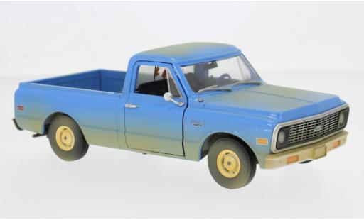 Chevrolet C-10 1/24 Greenlight blau 1971 1:24 modellautos
