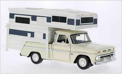 Chevrolet C-10 Pickup 1/24 Motormax Custom beige modellautos