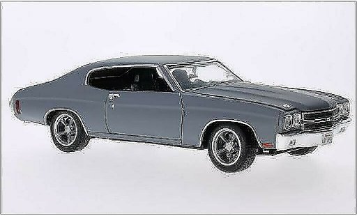 Chevrolet Chevelle SS 1/18 Greenlight matt-grau 1970 modellautos
