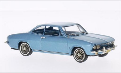 Chevrolet Corvair Coupe 1/43 Brooklin Monza mettalic blau 1967 modellautos