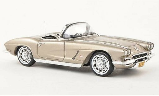 Chevrolet Corvette Convertible 1/43 Spark C1 C1 Cabrio beige 1962 modellautos
