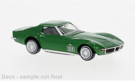 Chevrolet Corvette 1/87 Brekina C3 grün 1967 1:87 modellautos