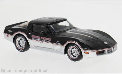 Chevrolet Corvette 1/43 IXO (C3) schwarz/silber 1980 1:43 modellautos