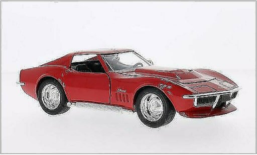 Chevrolet Corvette Stingray 1/24 Jada Toys C3 rot 1969 modellautos