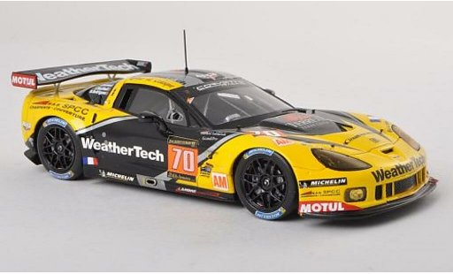 Chevrolet Corvette Racing (.R) 1/43 Spark C6 C6.R ZR1 No.70 Larbre Competition 24h Le Mans 2013 /M.Rodrigues modellautos