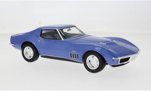 Chevrolet Corvette 1/18 Norev Coupe blau 1969 1:18 modellautos