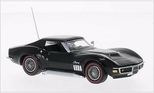 Chevrolet Corvette Coupe 1/43 Vitesse C3 schwarz 1969 modellautos