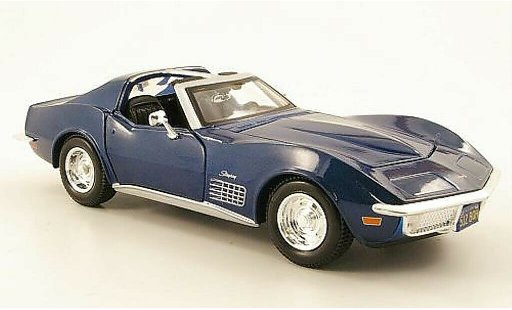Chevrolet Corvette Coupe 1/24 Maisto C3 blau 1970 modellautos