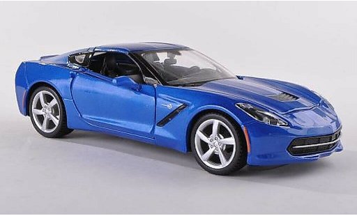 Chevrolet Corvette Coupe 1/24 Maisto C7 (C 7) blau 2014 modellautos