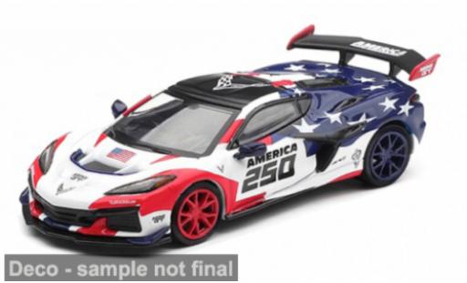 Chevrolet Corvette 1/64 Mini GT ZR1 2026 AMERICA 250 1:64 modellautos
