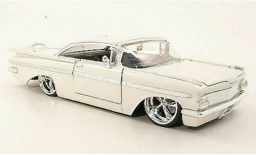Chevrolet Impala tuning 1/24 Jada Toys weiss 1959 modellautos