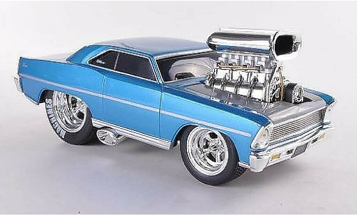 Chevrolet Nova SS 1/24 Maisto blau 1967 modellautos