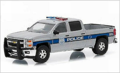 Chevrolet Silverado police 1/64 Greenlight 2015 modellautos