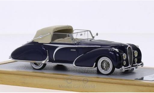 Modellautos Delahaye 135 1/43 Chromes Cabriolet Figoni Falaschi blau RHD 1948 El Glaoui sn800954 Verdeck halb geschlossen Delahaye 135 1/43 Chromes Cabriolet Figoni Falaschi blau RHD 1948 El Glaoui sn800954 Verdeck halb geschlossen modellautos