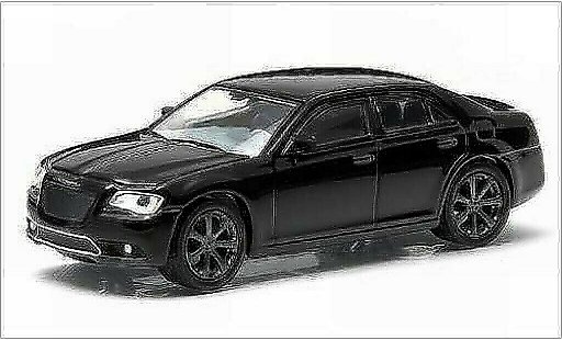 Chrysler 300C SRT8 1/64 Greenlight schwarz 2012 modellautos