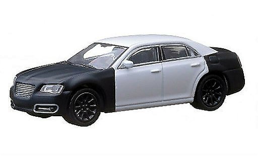 Chrysler 300C Sedan 1/64 Greenlight weiss/matt-schwarz 2013 modellautos