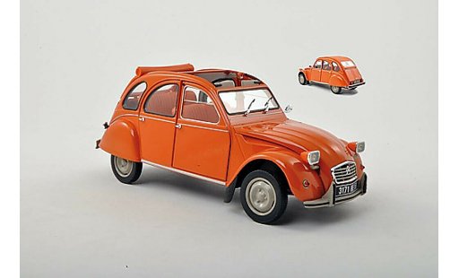 Citroen 2CV Berline 1/18 Norev 6 orange 1975 modellautos