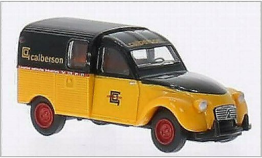 Citroen 2CV Fourgonnette 1/87 Brekina AZU Calberson modellautos