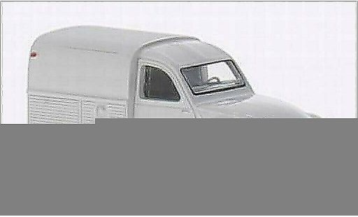 Citroen 2CV Fourgonnette 1/87 Brekina AZU grau modellautos