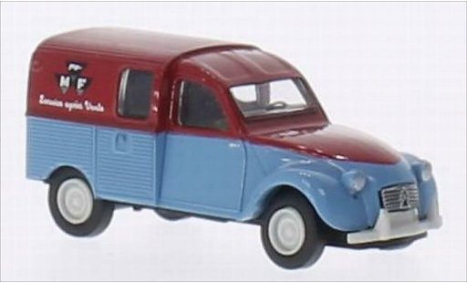 Citroen 2CV Fourgonnette 1/87 Brekina AZU Massey Ferguson modellautos