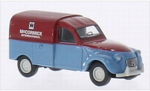 Citroen 2CV Fourgonnette 1/87 Brekina AZU McCormick modellautos