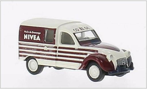 Citroen 2CV Fourgonnette 1/87 Brekina AZU Nivea (F) modellautos
