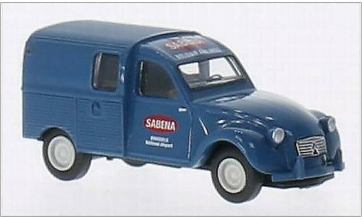 Citroen 2CV Fourgonnette 1/87 Brekina AZU Sabena (B) modellautos