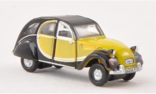 Citroen 2CV Charleston 1/148 Oxford gelb/schwarz 1950 modellautos