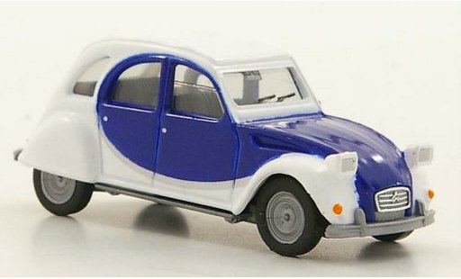 Citroen 2CV Charleston 1/87 Herpa weiss/blau modellautos