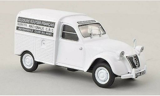 Citroen 2CV Fourgonnette 1/43 Eligor Kasten Secours Routier Francais modellautos