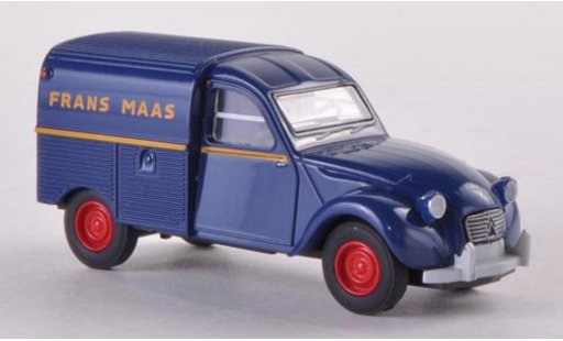 Citroen 2CV Fourgonnette 1/87 Brekina Kastenente Frans Maas (NL) modellautos