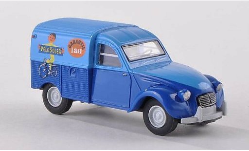 Citroen 2CV Fourgonnette 1/87 Brekina Kastenente Velosolex (F) modellautos