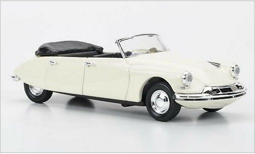 Citroen DS 19 1/43 Rio Cabrio Reutter 4-Turer weiss 1960 modellautos