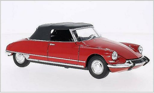 Citroen DS 19 1/24 Welly Cabrio rot modellautos