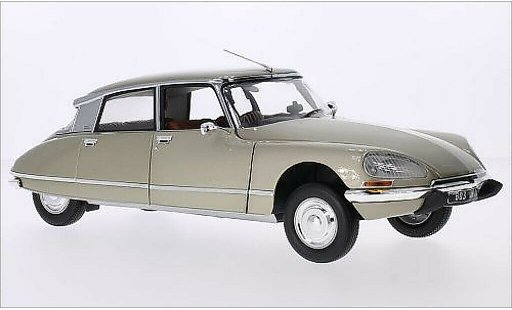 Citroen DS 23 1/18 Norev Pallas mettalic beige 1973 modellautos