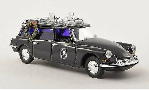 Citroen DS corbillard 1/43 Rio Kombi Bestattungswagen schwarz modellautos
