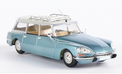 Citroen DS Break 1/87 Brekina Kombi grau-gr&Atilde;&frac14;n/beige modellautos