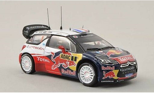 DS Automobiles DS3 WRC 1/43 Norev No.1 Red Bull / Total Rally Deutschland 2012 /D.Elena modellautos