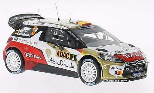 DS Automobiles DS3 WRC 1/43 IXO No.3 Abu Dhabi Rally Deutschland 2013 /C.Del modellautos
